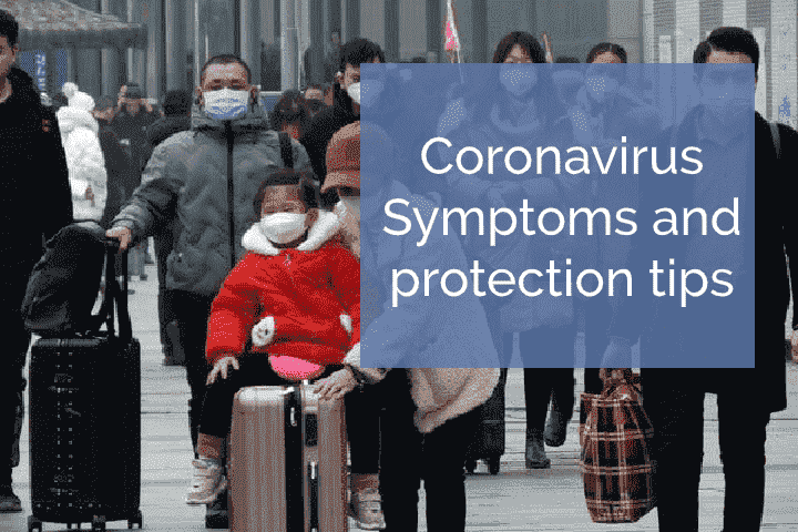 Coronavirus symptoms and preventions