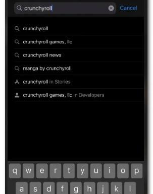 How to activate crunchyroll on ios