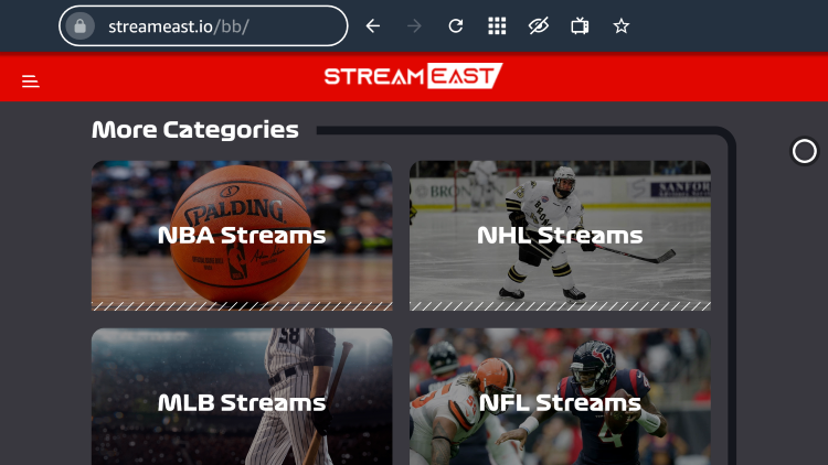 streameast sports streaming