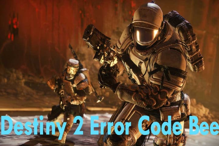 Error code bee