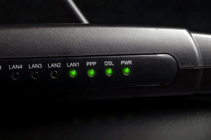 xfinity router blinking green