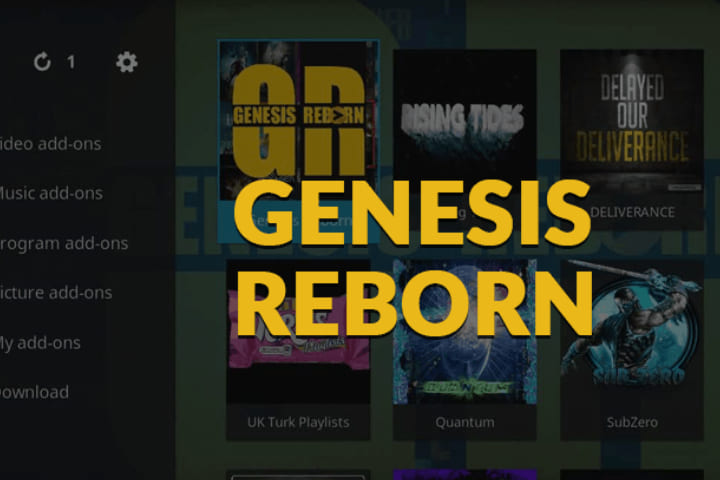 Install Genesis Reborn on Kodi